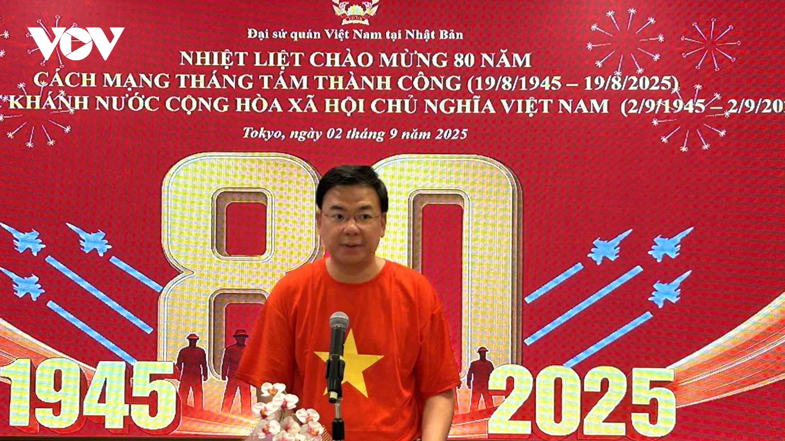 Cộng đồng Việt Nam rạng rỡ, tự hào trong Tết Độc lập tại Nhật Bản